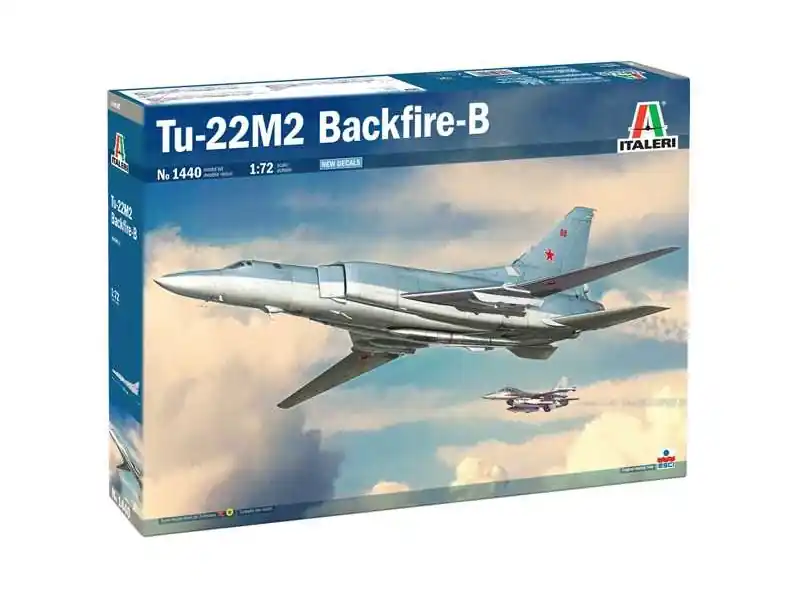Velmi populární - Italeri Tupolev Tu-22 M3 BACKFIRE C (1 72)