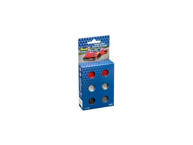 Revell sada emailových barev - Corvette C8 Coupé (6x14ml) | Čerstvá novinka
