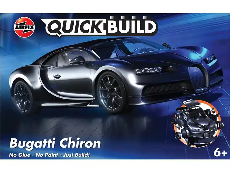 Skladem | Airfix Bugatti Chiron černý