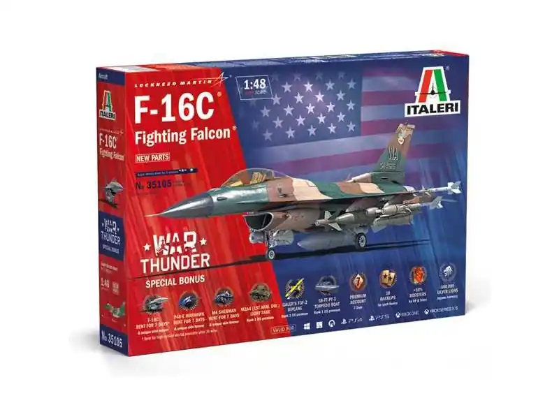Italeri Lockheed F-16C Fighting Falcon (1 48) | Lze objednat