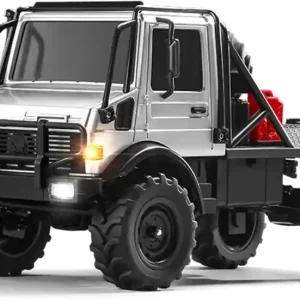 RC auto Unimog U4000, stříbrná | Vrácení zdarma