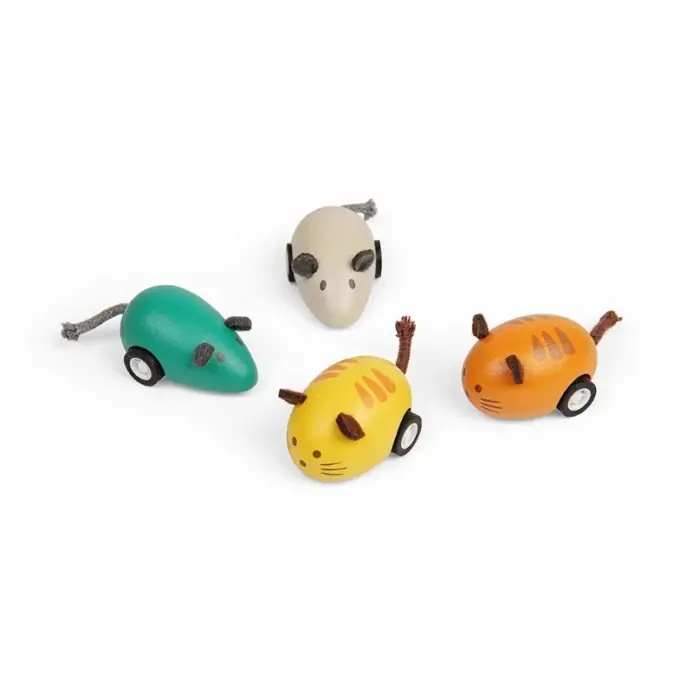 Top produkt - Bigjigs Toys Dřevěné natahovací zvířátko 1 ks