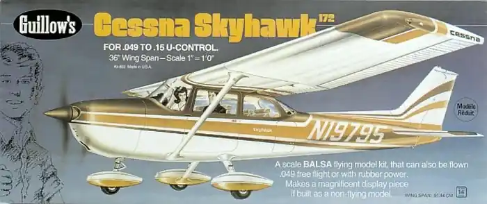 ROZBALENO - Cessna Skyhawk 172 (914mm) | Vysoká kvalita