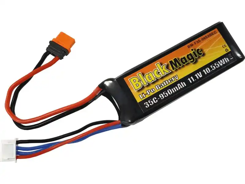 Neváhejte | Black Magic LiPol 11.1V 950mAh 35C IC2