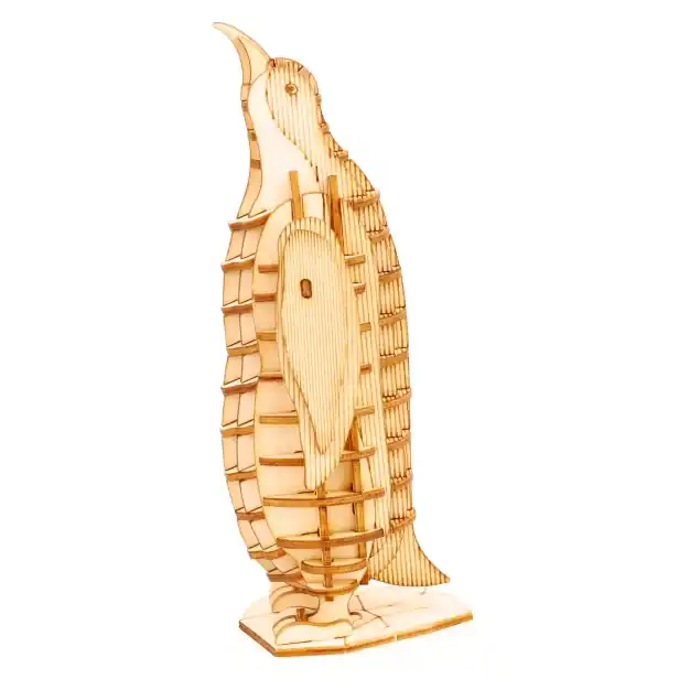 Nabídka - RoboTime dřevěné 3D puzzle Tučňák