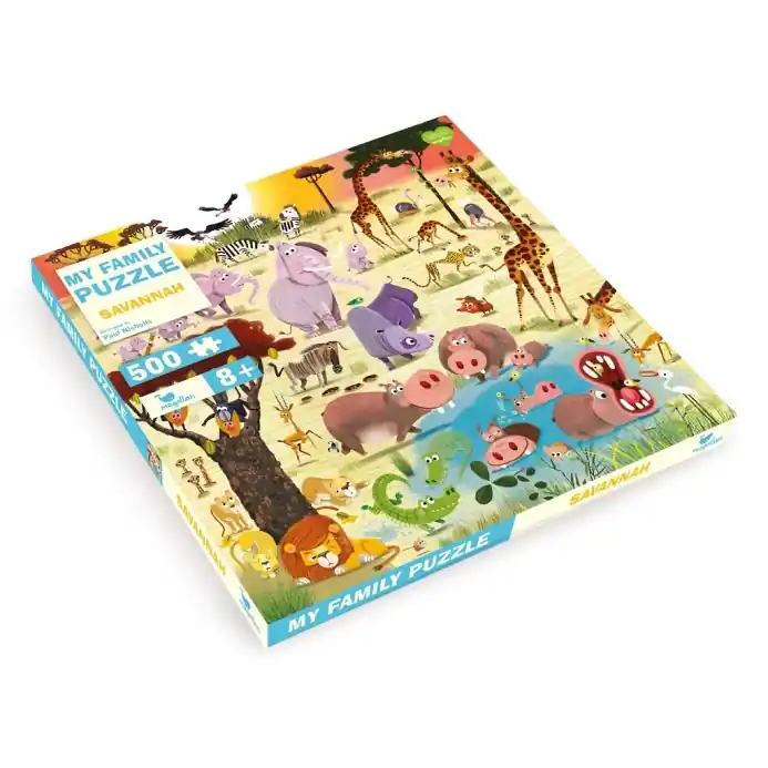 Premium | Magellan Rodinné puzzle Savana