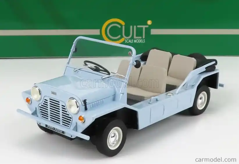 Cult-scale models Austin Mini Moke 1965 1 18 Blue - Jen tento týden