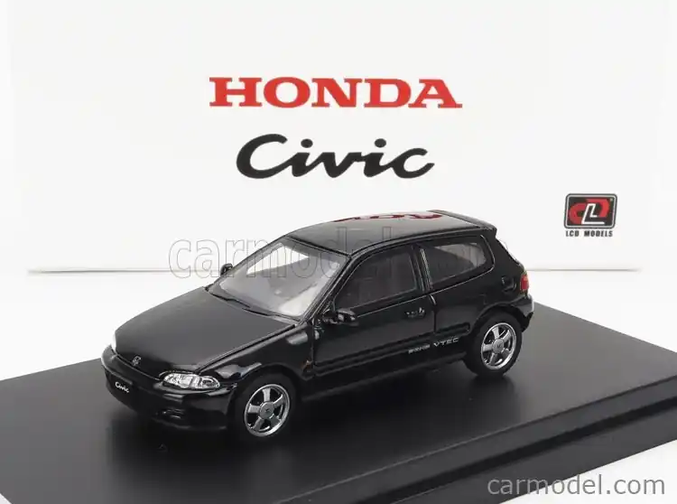 Lcd-model Honda Civic Eg6 Vtec 1993 1 64 Black - Kupte nyní