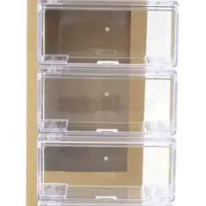 Doprodej zásob - Vetrina display box Vetrina display box Set 5x 1/64 Combinable Storage Box - Lungh.length Cm 9.5 X Largh.width Cm 4.2 X Alt.height Cm 4.2 (altezza Interna Interior Height Cm 3.8) 1 64 Plastový Displej