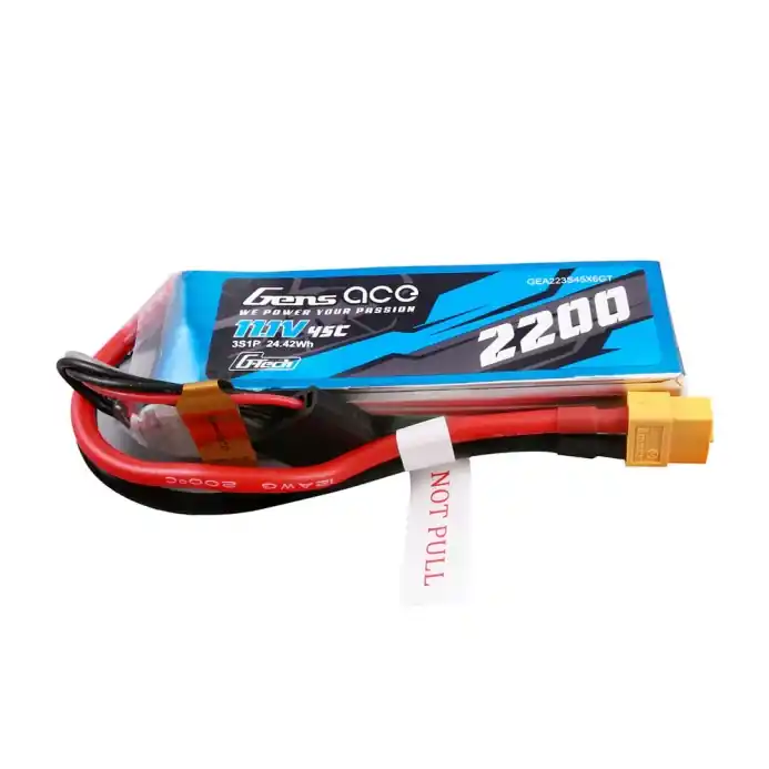 Kvalitní produkt | Gens ace akumulátor LiPo G-Tech 2200mAh 11.1V 45C 3S1P XT60 Plug