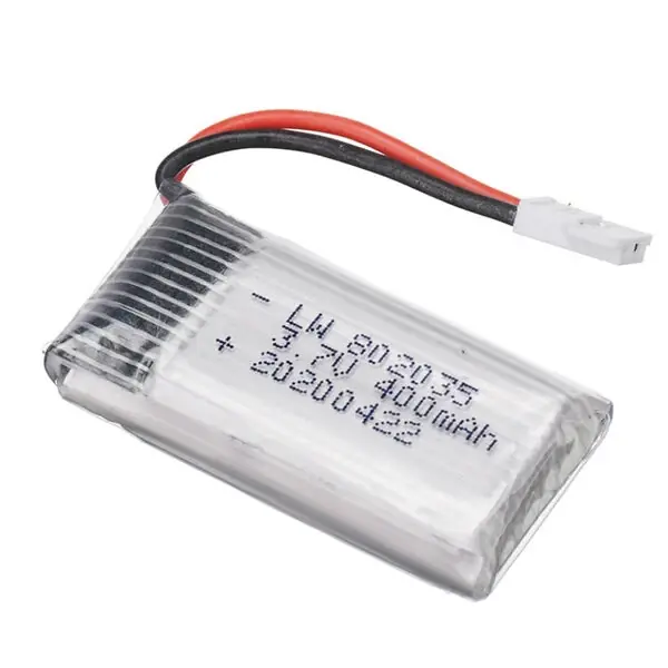 Super nabídka - Akumulátor Li-Pol 3,7 V 400 mAh pro Volantex