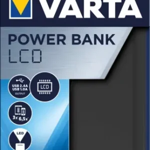 Snížená cena | VARTA 57972 LCD Powerbanka 18200 mAh Li-Ion