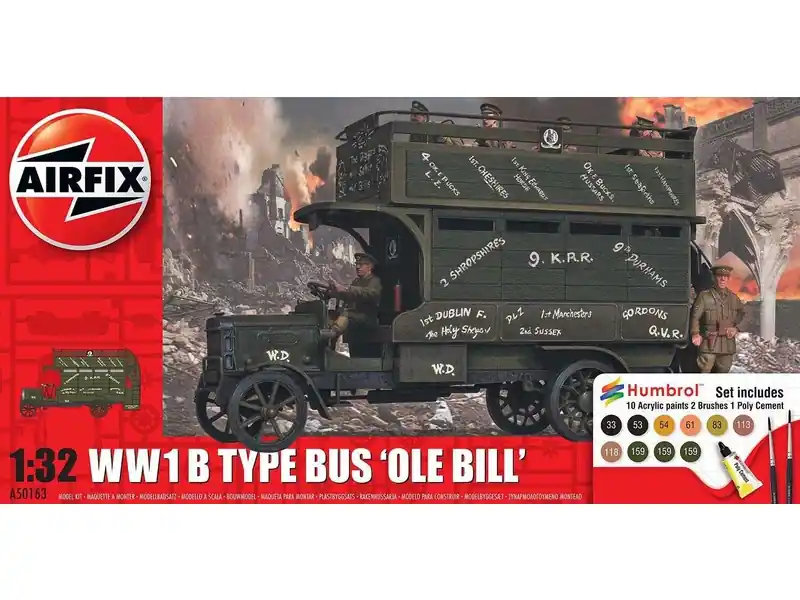 Airfix WWI Old Bill Bus (1 32) - Extra sleva