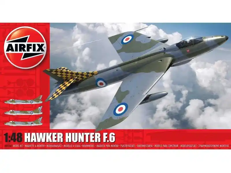 Airfix Hawker Hunter F6 (1 48) | Výhodný nákup