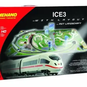 Kvalitní produkt - MEHANO Speed train ICE3 s maketou tratě