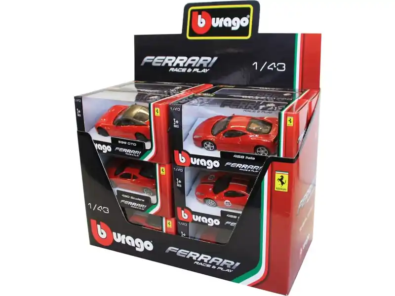 Bburago auta Ferrari 1 43 (sada 12ks) | Ušetřete nyní