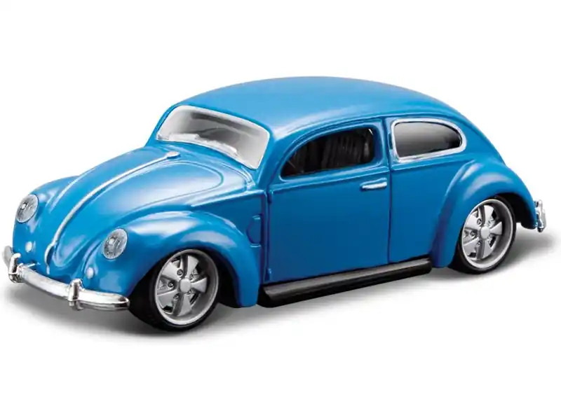 Doprodej - Bburago Volkswagen Beetle 1 64 modrá