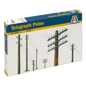 Poslední příležitost - Italeri telegrafní sloupy (1 35)