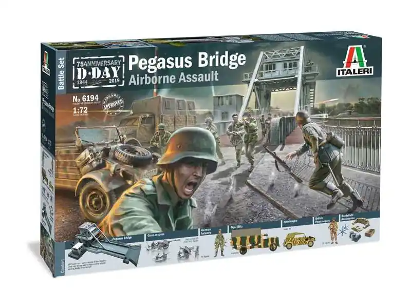 Italeri Pegasus Bridge Airborne Assault (1 72) | Snížená cena