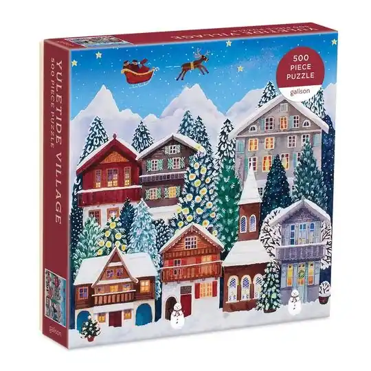 Galison Puzzle Vánoce 500 dílků | Nejprodávanější