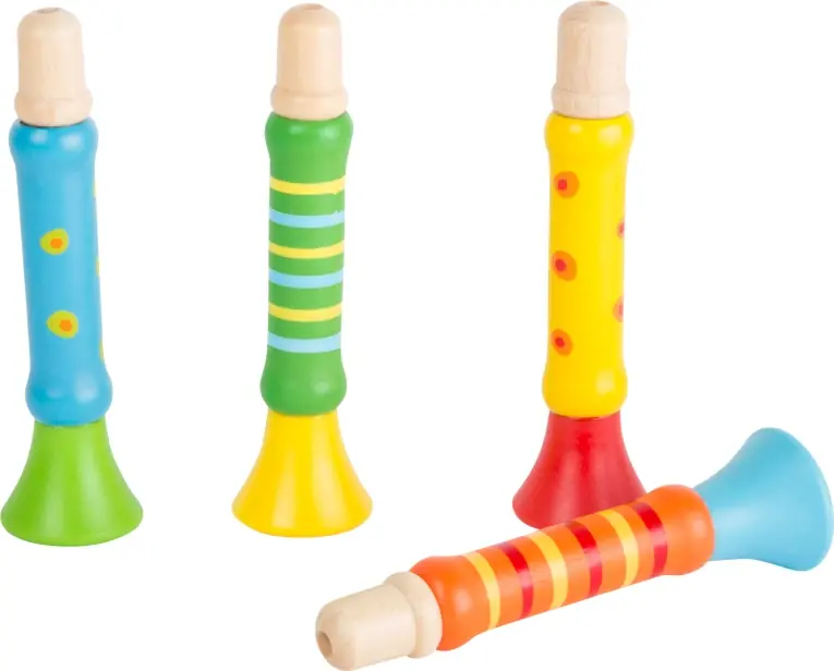 Small Foot Dřevěná trumpetka 1 ks | Extra sleva