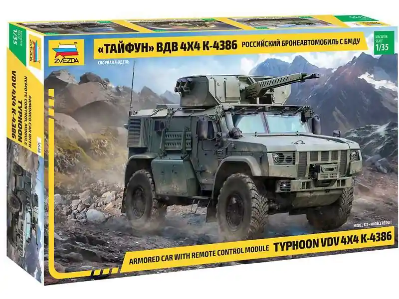 Doprodej - Zvezda Kamaz K-4386 Typhoon (1 35)