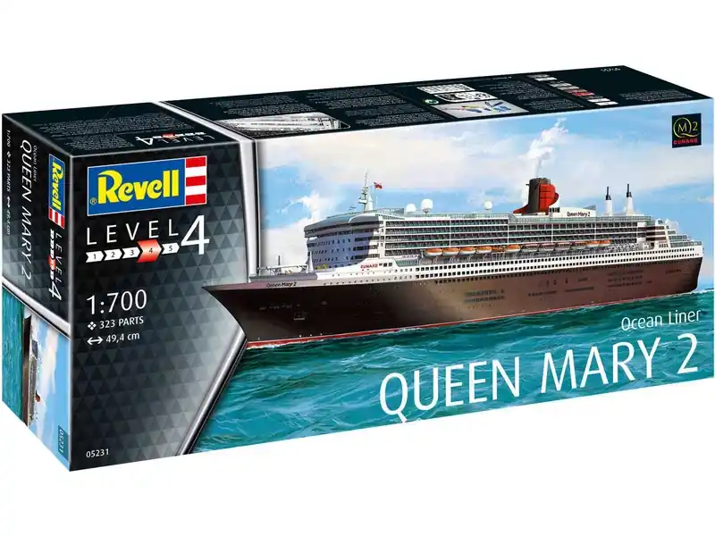 Právě dorazilo - Revell Queen Mary 2 (1 700)