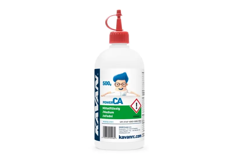 KAVAN Power CA 500g střední vteřinové lepidlo - Snadné objednání