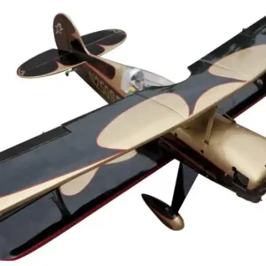 Velká sleva - RC letadlo Steen Skybolt 1,55m, černá/červená