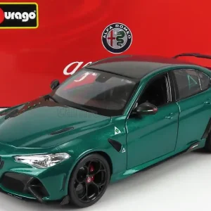 Model Bburago Alfa Romeo Giulia GTAm zelená 1 18 | Rychlá expedice