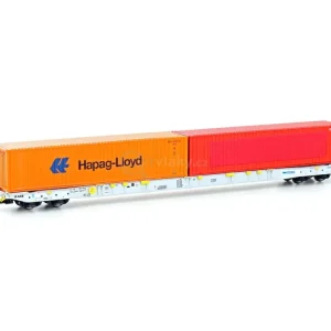 N - Kontejnerový vůz Sggnss‘80 Boxxpress, Ep. VI / Hobbytrain H23103 | Nově v nabídce