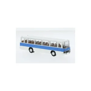 Bestseller - H0 - Městský autobus Ikarus 255,71 bílá/světle modrá, 1972 / Brekina 59659