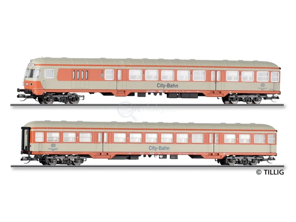 TT - Sada osobních vozů DB City-Bahn, ep. IV / TILLIG 01127 E | Téměř vyprodáno