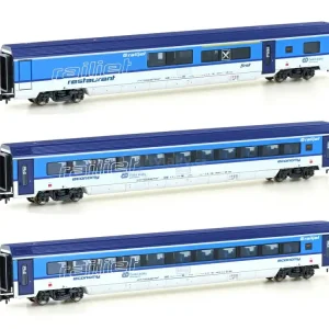 N - 3-dílná doplňující sada Railjet Siemens ČD / Hobbytrain H25231 | Právě v prodeji