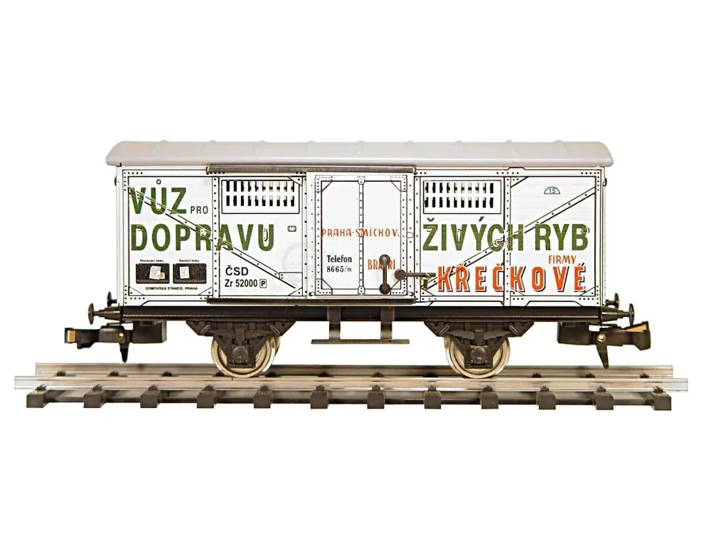 0 - Vůz na přepravu živých ryb typ Zr ČSD / ETS 487 | Koupit online