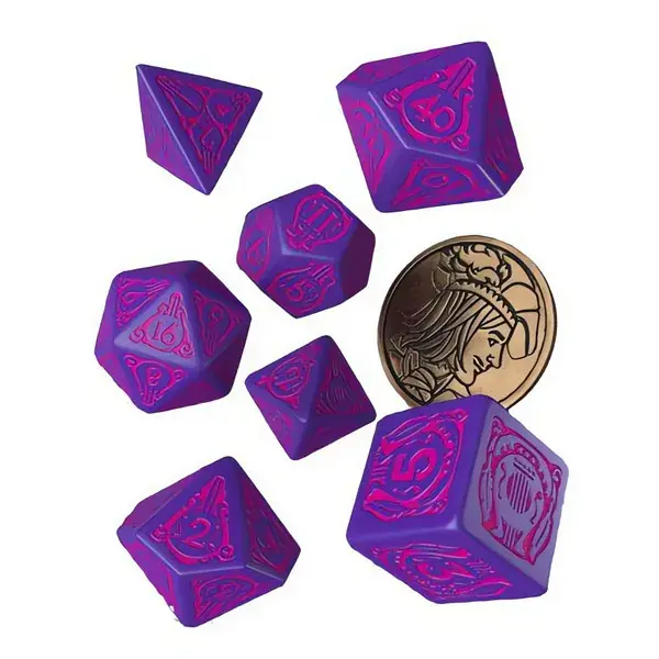 Bezpečný nákup | The Witcher Dice Set Dandelion The Conqueror of Hearts (7)