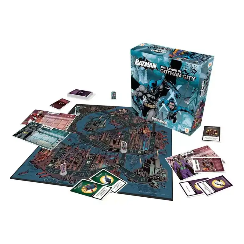 DC Comics Board Game Batman The Savior of Gotham City Anglická Verze - Akční cena