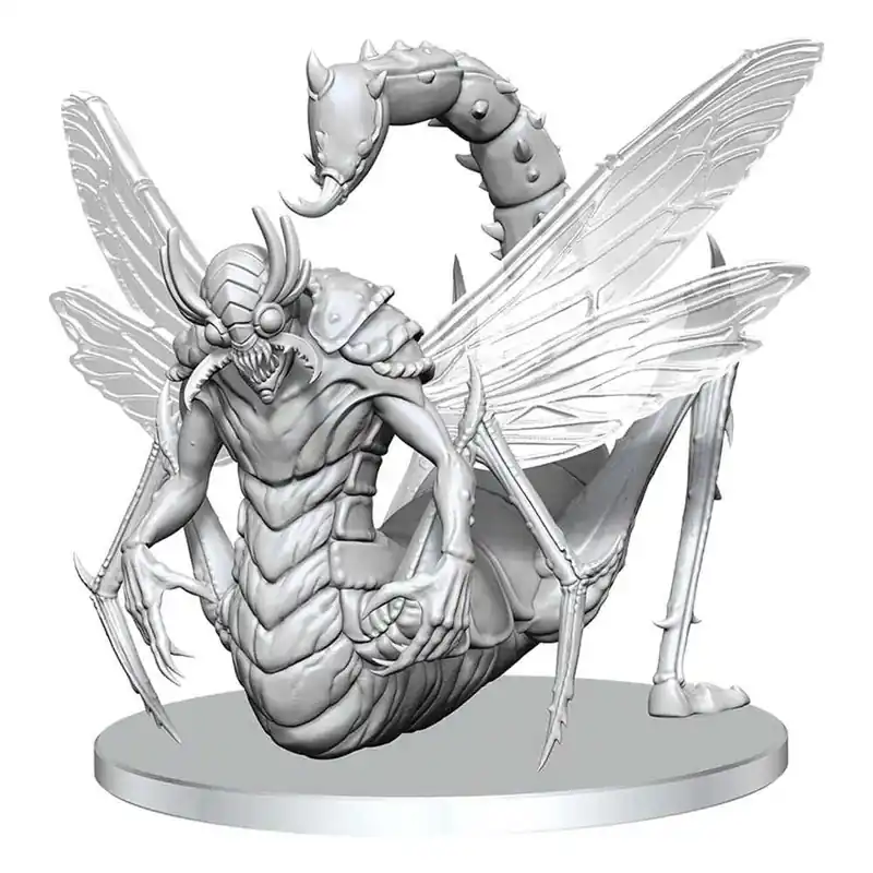 Právě v prodeji - Pathfinder Deep Cuts Unpainted Miniature Derakni (Locust Demon)